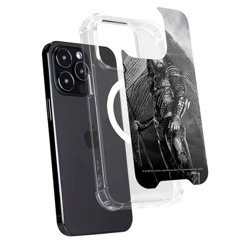 The Justice League (2017) Aquaman Poster iPhone 15 Pro MagSafe Case